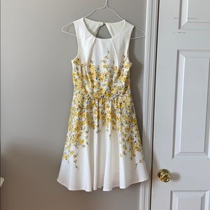 Sleeveless Floral Dress